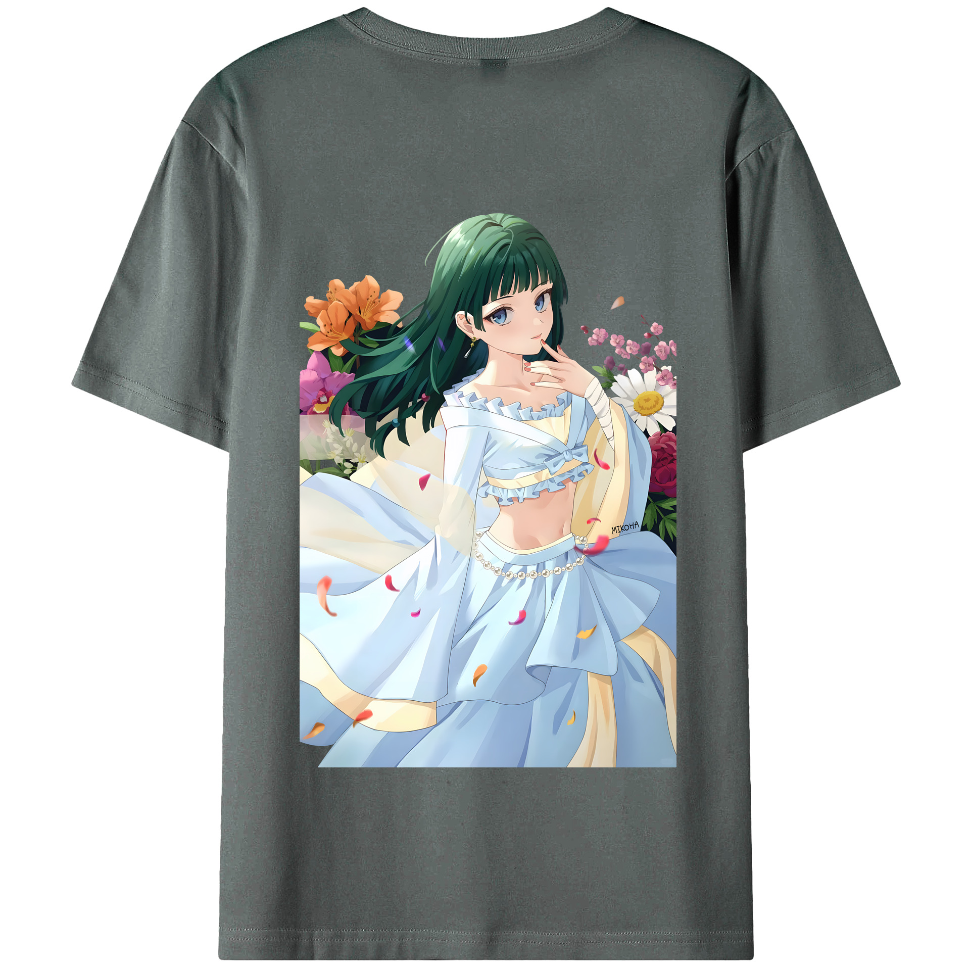 （画像用） 薬屋のひとりごと The Apothecary Diaries 綿100％半袖Tシャツ（背面プリント）
